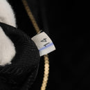 PRADA Tote Bag Leather 2way Black Gold Auth am9760V-26