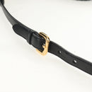 PRADA Hand Bag Nylon 2way Black Gold Auth am9761V-10