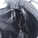 PRADA Tote Bag Nylon Black Silver Auth am9762-19