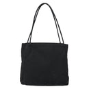 PRADA Tote Bag Nylon Black Silver Auth am9762-13