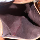 Chloe Tote Bag Leather Brown Gold Auth am9764-19