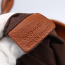 Chloe Tote Bag Leather Brown Gold Auth am9764-20