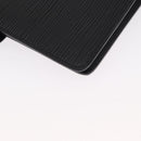 LOUIS VUITTON Epi Agenda MM Day Planner Cover Black R20042 LV Auth am9768-15