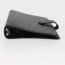 LOUIS VUITTON Epi Agenda MM Day Planner Cover Black R20042 LV Auth am9768-6