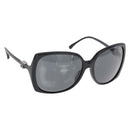 CHANEL COCO Mark Sunglasses plastic Black 5216-A Auth am9769V-1