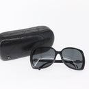CHANEL COCO Mark Sunglasses plastic Black 5216-A Auth am9769V-12
