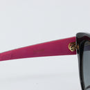 Christian Dior DIOR LADY 1RF Cannage Sunglasses plastic Black HZ9HD Auth am9770-10