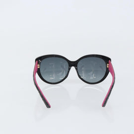 Christian Dior DIOR LADY 1RF Cannage Sunglasses plastic Black HZ9HD Auth am9770 - 0