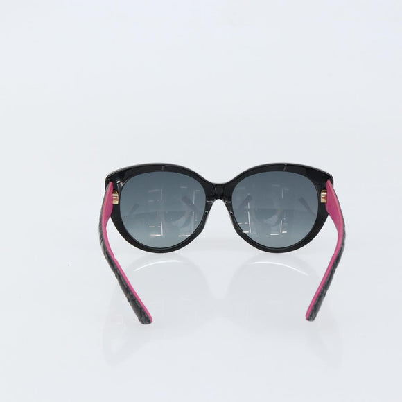 Christian Dior DIOR LADY 1RF Cannage Sunglasses plastic Black HZ9HD Auth am9770