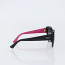 Christian Dior DIOR LADY 1RF Cannage Sunglasses plastic Black HZ9HD Auth am9770-4