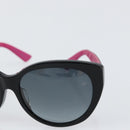 Christian Dior DIOR LADY 1RF Cannage Sunglasses plastic Black HZ9HD Auth am9770-6