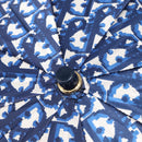 Christian Dior Trotter Canvas Folding Umbrella Navy Auth am9772-7