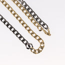 GIVENCHY Chain Necklace metal Gold Tone Auth am9774-3