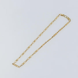 Christian Dior Chain Necklace metal Gold Tone Auth am9775 - 0