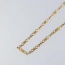 Christian Dior Chain Necklace metal Gold Tone Auth am9775-3