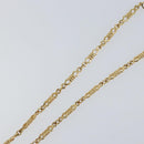 Christian Dior Chain Necklace metal Gold Tone Auth am9775-8
