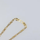 Christian Dior Chain Necklace metal Gold Tone Auth am9775-9