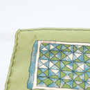 HERMES Petit Carré Scarf Silk ""PERSONA"" Green Auth am9777-7