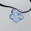 Baccarat Necklace 2 Set Yellow Blue Auth am9782-7