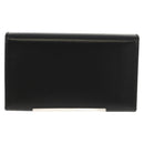 CARTIER Must Line Key Case Leather Black Gold Auth am9783A-3