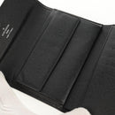 LOUIS VUITTON Epi Porte TresorEtui Papie Wallet Black M63712 LV Auth am9784A-20