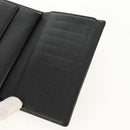 LOUIS VUITTON Epi Porte TresorEtui Papie Wallet Black M63712 LV Auth am9784A-21