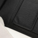 LOUIS VUITTON Epi Porte TresorEtui Papie Wallet Black M63712 LV Auth am9784A-9