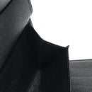 LOUIS VUITTON Epi Porte TresorEtui Papie Wallet Black M63712 LV Auth am9784A-23