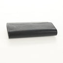 LOUIS VUITTON Epi Porte TresorEtui Papie Portemonnee Zwart M63712 LV Auth am9784V-5