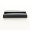 LOUIS VUITTON Epi Porte TresorEtui Papie Portemonnee Zwart M63712 LV Auth am9784V-6