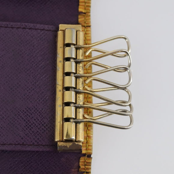 LOUIS VUITTON Monogram Epi Wallet 5 Set Yellow LV Auth am9787