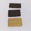 LOUIS VUITTON Monogram Epi Wallet 5 Set Yellow LV Auth am9787-8