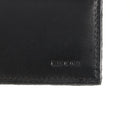 FENDI Zucchino Canvas Compact Wallet Black Auth am9790A-19