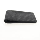 FENDI Zucchino Canvas Compact Wallet Black Auth am9790A-6