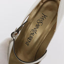 Salvatore Ferragamo Pumps Shoes Leather 35 White Auth am9795-13