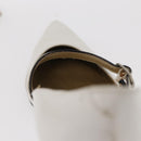 Salvatore Ferragamo Pumps Shoes Leather 35 White Auth am9795-15