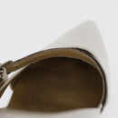 Salvatore Ferragamo Pumps Shoes Leather 35 White Auth am9795-29