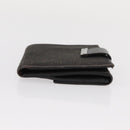 GUCCI GG Canvas Wallet Leather 3 Set Black Auth am9797-19