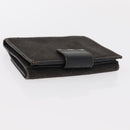 GUCCI GG Canvas Wallet Leather 3 Set Black Auth am9797-20