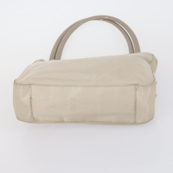 PRADA Tote Bag Nylon 3 Set Beige Blue khaki Auth am9798