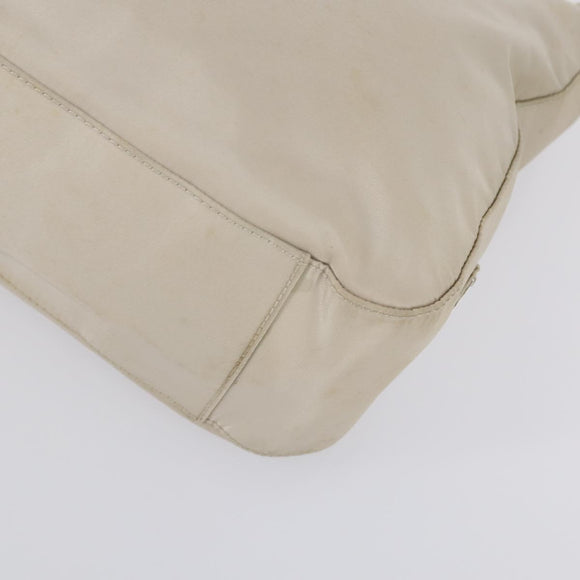 PRADA Tote Bag Nylon 3 Set Beige Blue khaki Auth am9798