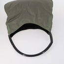 PRADA Tote Bag Nylon 3 Set Beige Blue khaki Auth am9798-5