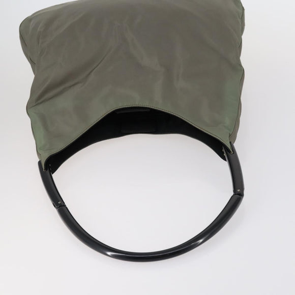 PRADA Tote Bag Nylon 3 Set Beige Blue khaki Auth am9798