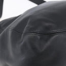 Coach Tote Bag Leather Black Gold Auth am9799-11