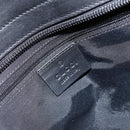 GUCCI GG Canvas Tote Bag Black Silver 33890 Auth am9800-18