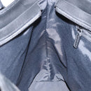 GUCCI GG Canvas Tote Bag Black Silver 33890 Auth am9800-20