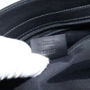 GUCCI GG Canvas Tote Bag Black Silver 33890 Auth am9800-11
