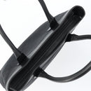 GUCCI GG Canvas Tote Bag Black Silver 33890 Auth am9800-6