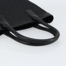 GUCCI GG Canvas Tote Bag Black Silver 33890 Auth am9800-7