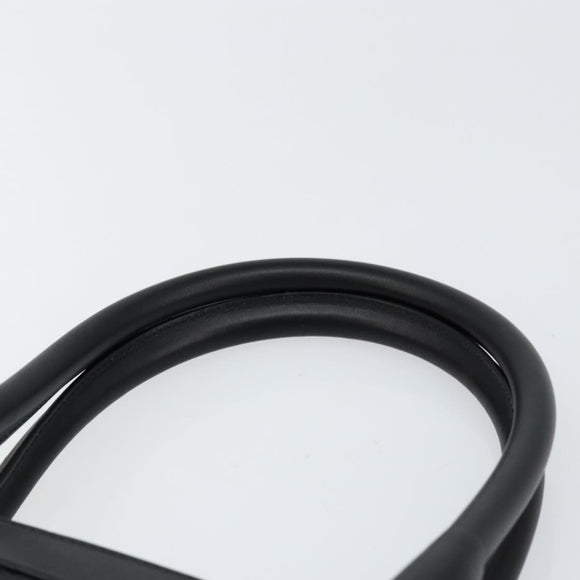 GUCCI GG Canvas Tote Bag Black Silver 33890 Auth am9800